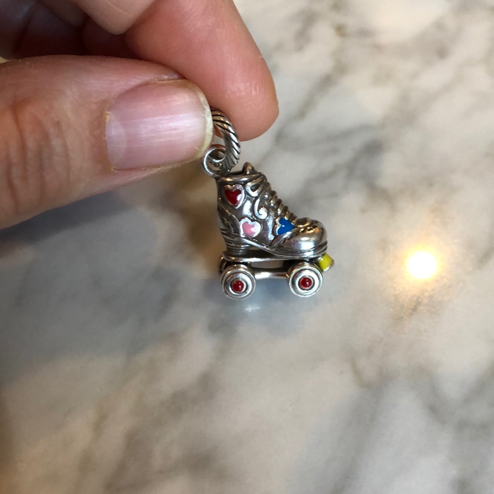 Brighton roller skate charm